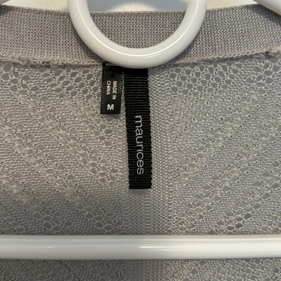 Maurices grey cardigan - Picture 3 of 4